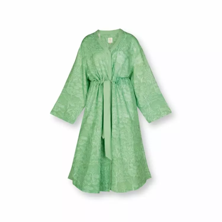 PP51517GRN_PIP STUDIO DEMI TUNIC ORIGAMI GREEN