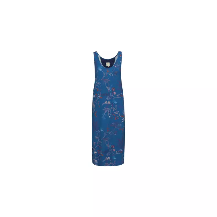PP51506BLE_PIP STUDIO DARISKA SLEEVLESS NIGHTDRESS ISOLA BLUE