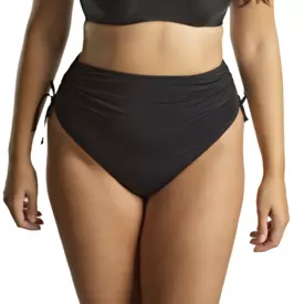 Plavky spodní díl PANACHE SWIM SIGNATURE MIDI GATHER BRIEF SIGNATURE BLACK