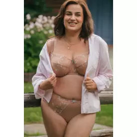 SAMARGA911CAO_SAMANTA MARGARET A911 SOFT FULL CUP SIDE SUPPORT BRA CAPPUCINO