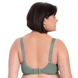 SAMILAA911SAE_SAMANTA MILA A911 SOFT FULL CUP SIDE SUPPORT BRA SAGE