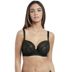 Podprsenka FREYA DAISY LACE UW BALCONY K CUP NOIR