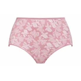 Kalhotky AVET 31096 FLORAL JACQUARD MICROFIBER CLASSIC BRIEFS PINK