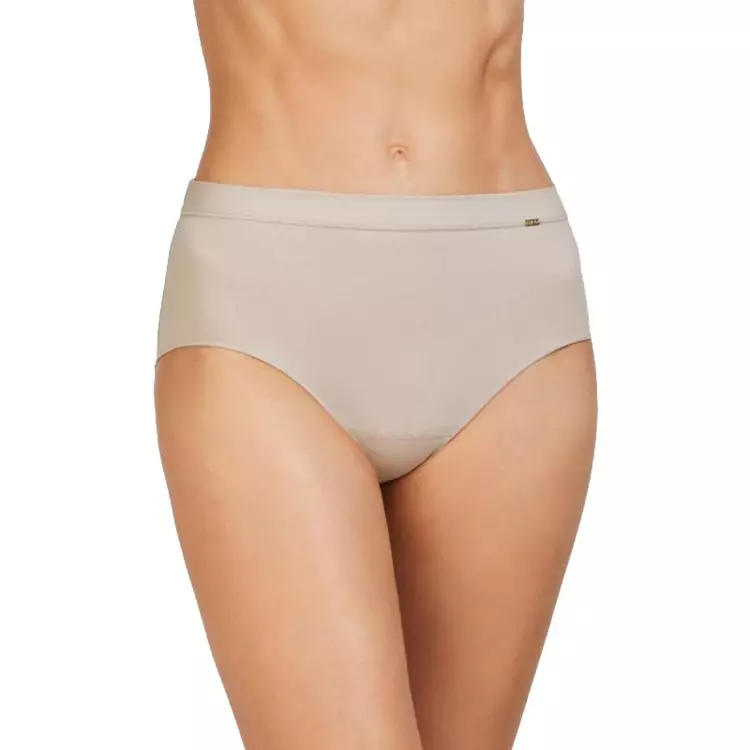AV36140SAD_AVET 36140 MICROFIBER SHAPING BRIEFS SAND