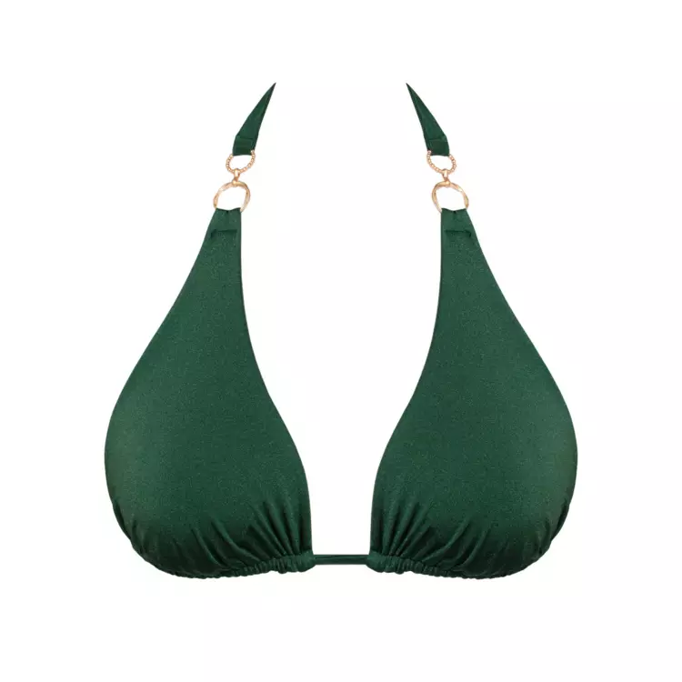 SAMIRAA630MAE_SAMANTA MIRABEL A630 NON WIRED BIKINI BRA MALACHITE