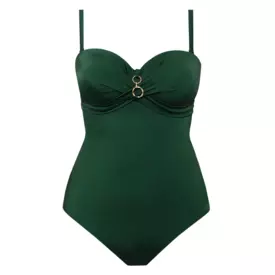 SAMIRAI650MAE_SAMANTA MIRABEL I650 ONE-PIECE SWIMSUIT MALACHITE