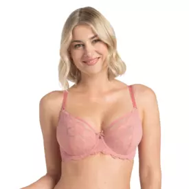 SAROSEA123ROY_SAMANTA ROSE A123 SOFT BALCONY BRA ROSY