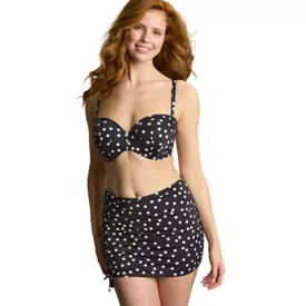 SW2078PDT_PANACHE SWIM POLKA DOT SKIRTED BRIEF POLKA DOT PRINT