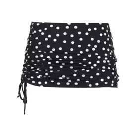 SW2078PDT_PANACHE SWIM POLKA DOT SKIRTED BRIEF POLKA DOT PRINT