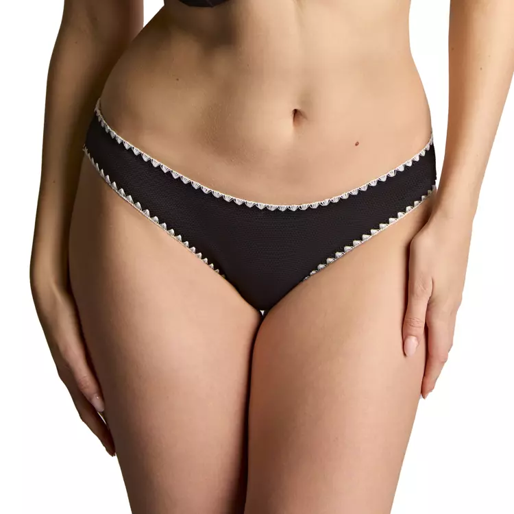SW1726hABW_PANACHE SWIM AURORA CLASSIC AURORA BLACK/WHITE