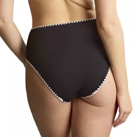 SW2035eABW_PANACHE SWIM AURORA HIGH WAIST BRIEF AURORA BLACK/WHITE