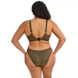 ES803227GOR_ELOMI SWIM SUNSET SHIMMER UW PLUNGE BIKINI TOP GOLD RUSH