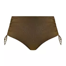 ES803273GOR_ELOMI SWIM SUNSET SHIMMER ADJUSTABLE BIKINI BRIEF GOLD RUSH