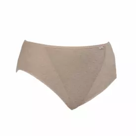 AV32083SAD_AVET 32083 MIDI KNICKERS WITH SHINY-MATTE JACQUARD SAND