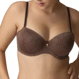 PD0242402CBT_PRIMADONNA TWIST AJUSCO PADDED BALCONY BRA CARIBE TAUPE