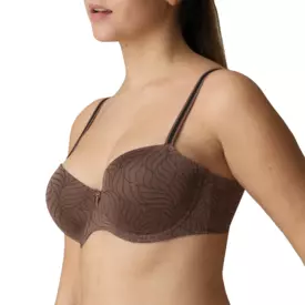 PD0242402CBT_PRIMADONNA TWIST AJUSCO PADDED BALCONY BRA CARIBE TAUPE