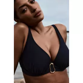 PD4013519ZWA_PRIMADONNA SWIM UVITA PADDED PLUNGE BIKINI TOP BLACK