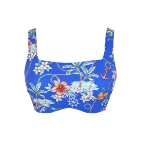 SW1862bPPT_PANACHE SWIM PARADISO GINA SQUARE NECK CROP TOP PARADISO PRINT