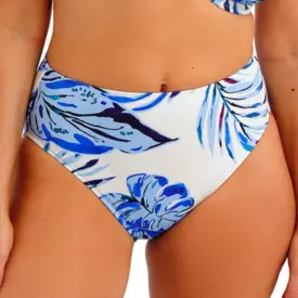 Plavky spodní díl FANTASIE SWIM KEFALONIA HIGH WAIST BIKINI BRIEF TRANQUIL BLUE