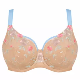 Podprsenka MEDIOLANO ROMANTIC SOFT 19248 BEŻ-SELEDYN