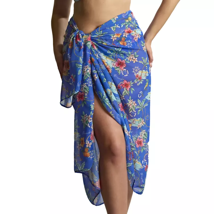 SW1728aPPT_PANACHE SWIM PARADISO AIMEE SARONG PARADISO PRINT