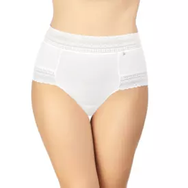 Kalhotky AVET 37821 HIPSTER COTTON BRIEF WHITE