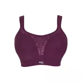 PS7341dBCK_PANACHE SPORTS BOUNDLESS NON-WIRED BRA BERRY CHALK