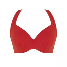 SW2024ARD_PANACHE SWIM AURORA JENNIFER PLUNGE BIKINI AURORA RED
