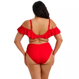 ES7287LAA_ELOMI SWIM PLAIN SAILING ADJUSTABLE BIKINI BRIEF LAVA