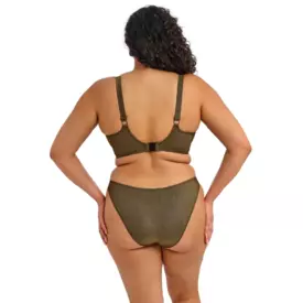 ES803285GOR_ELOMI SWIM SUNSET SHIMMER HIGH LEG BIKINI BRIEF GOLD RUSH