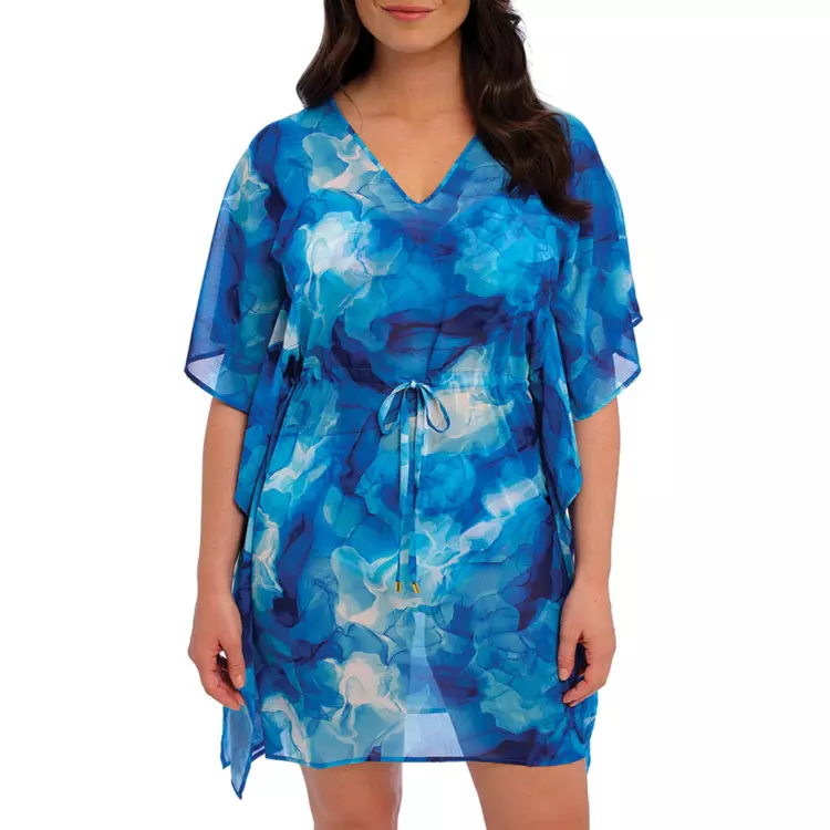 FS506094DAZ_FANTASIE SAUNTON SANDS KAFTAN DAZZLING BLUE