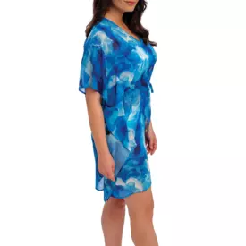 FS506094DAZ_FANTASIE SAUNTON SANDS KAFTAN DAZZLING BLUE