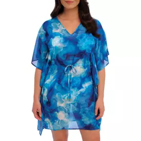Plavky doplněk FANTASIE SAUNTON SANDS KAFTAN DAZZLING BLUE