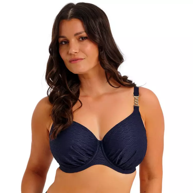 FS506601MIH_FANTASIE SWIM AZORES UW GATHERED FULL CUP BIKINI TOP MIDNIGHT