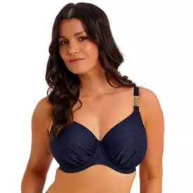 FS506601MIH_FANTASIE SWIM AZORES UW GATHERED FULL CUP BIKINI TOP MIDNIGHT