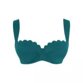 SW1842eTBE_PANACHE SWIM SPIRIT BETTE BALCONY BIKINI TOP TEAL BLUE