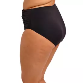 ES7286BLK_ELOMI SWIM PLAIN SAILING FULL BIKINI BRIEF BLACK