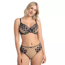 SASCARLA123NAY_SAMANTA SCARLETT A123 SOFT BALCONY BRA NAVY