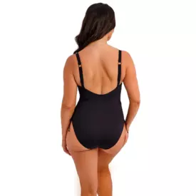 FS505144BLK_FANTASIE SWIM MERISSA NON WIRED PLUNGE SWIMSUIT BLACK