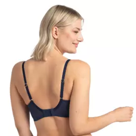 SALARAA145NAY_SAMANTA LARA A145 SOFT HALF CUP BRA NAVY