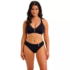 FS505111BLK_FANTASIE SWIM MERISSA NON WIRED TRIANGLE BIKINI TOP BLACK