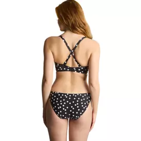 SW2073PDT_Plavky vrchní díl PANACHE SWIM POLKA DOT SCARLETT BANDEAU BIKINI TOP POLKA DOT PRINT
