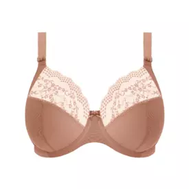EL4490MOA_ELOMI LUCIE UW PLUNGE STRETCH BRA MOCHA