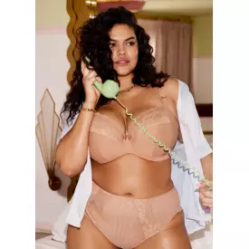 EL4490MOA_ELOMI LUCIE UW PLUNGE STRETCH BRA MOCHA