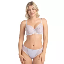 SAPERLAA143SIR_SAMANTA PERLA A143 SOFT HIGH APEX BRA SILVER