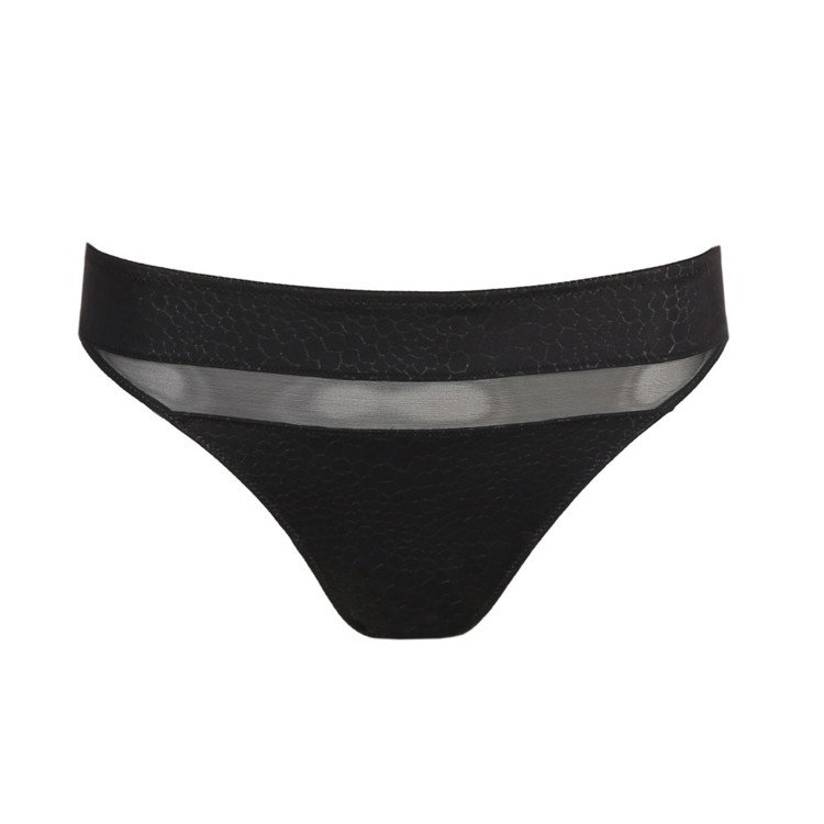 PD0541650CHB Kalhotky PRIMADONNA TWIST GUILTY PLEASURE RIO BRIEF CHARCOAL