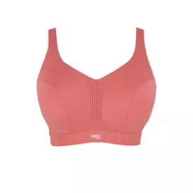 PS5022GRT_PANACHE SPORTS ENDURANCE NON PADDED WIRED BRA GRAPEFRUIT