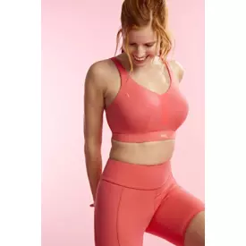 PS5022GRT_PANACHE SPORTS ENDURANCE NON PADDED WIRED BRA GRAPEFRUIT