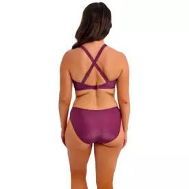 FS506102BER_FANTASIE SWIM PAROS COAST UW PLUNGE BIKINI TOP BERRY SHIMMER