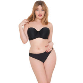 Podprsenka CURVY KATE LUXE STRAPLESS BLACK